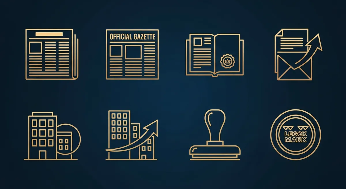 Annonce légale pour transfert de siège social d'entreprise