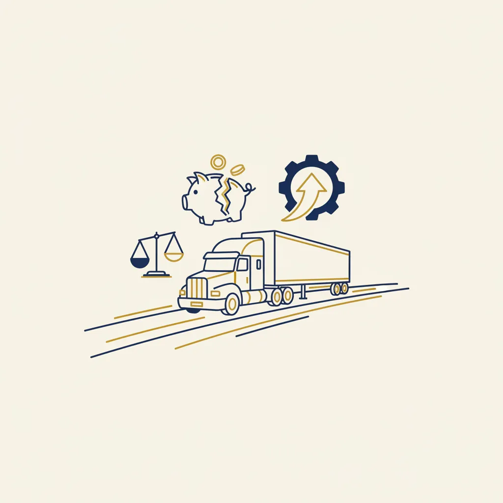 Transporteurs routiers en manifestation - Enjeux pour la création d'entreprise - Jurixa.fr