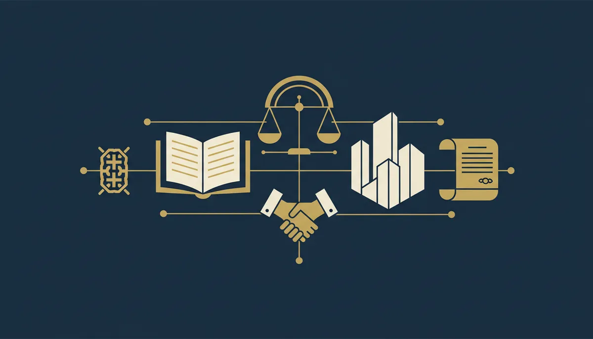 Façade du Tribunal de Commerce de Lorient, Morbihan.