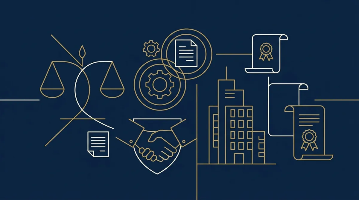 Loupe examinant les documents juridiques d'une SAS SER pour en vérifier la validité.