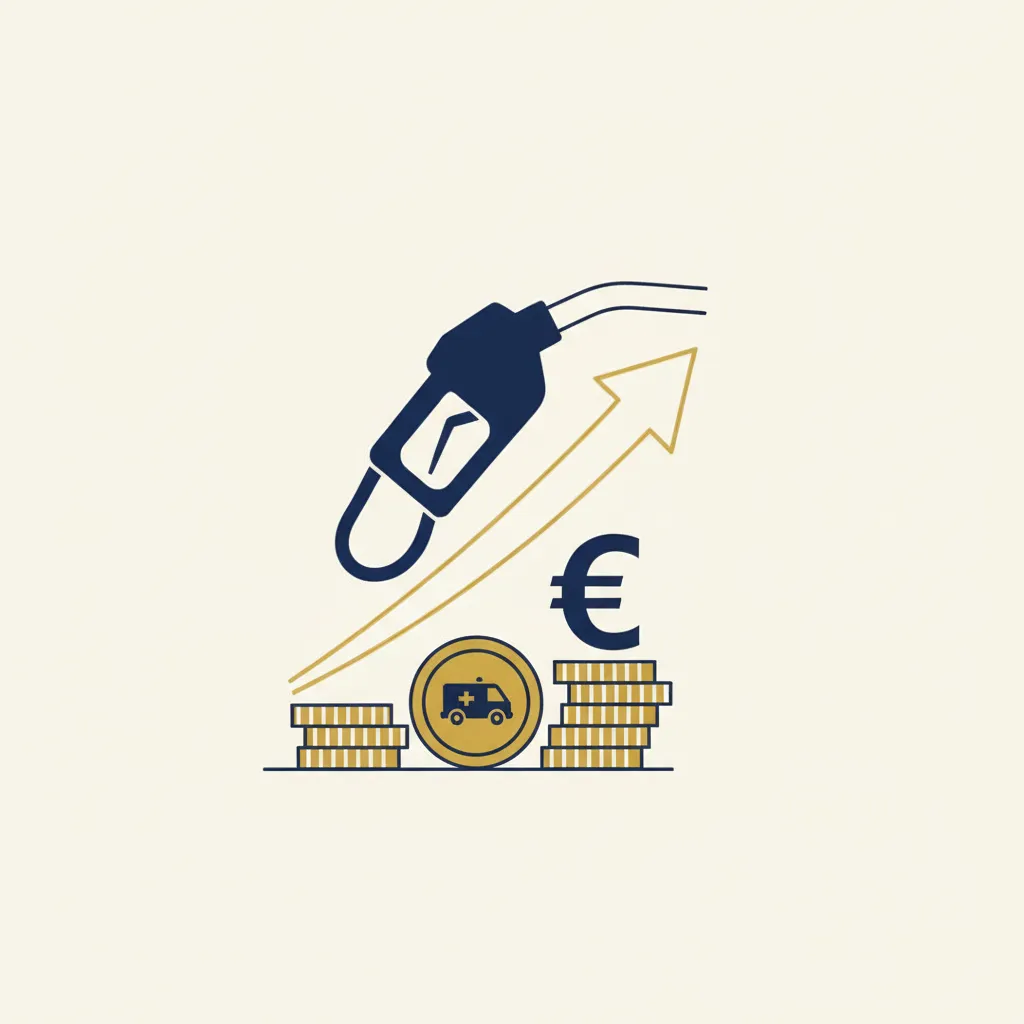 Entreprise de transport face à la hausse du carburant - Jurixa.fr