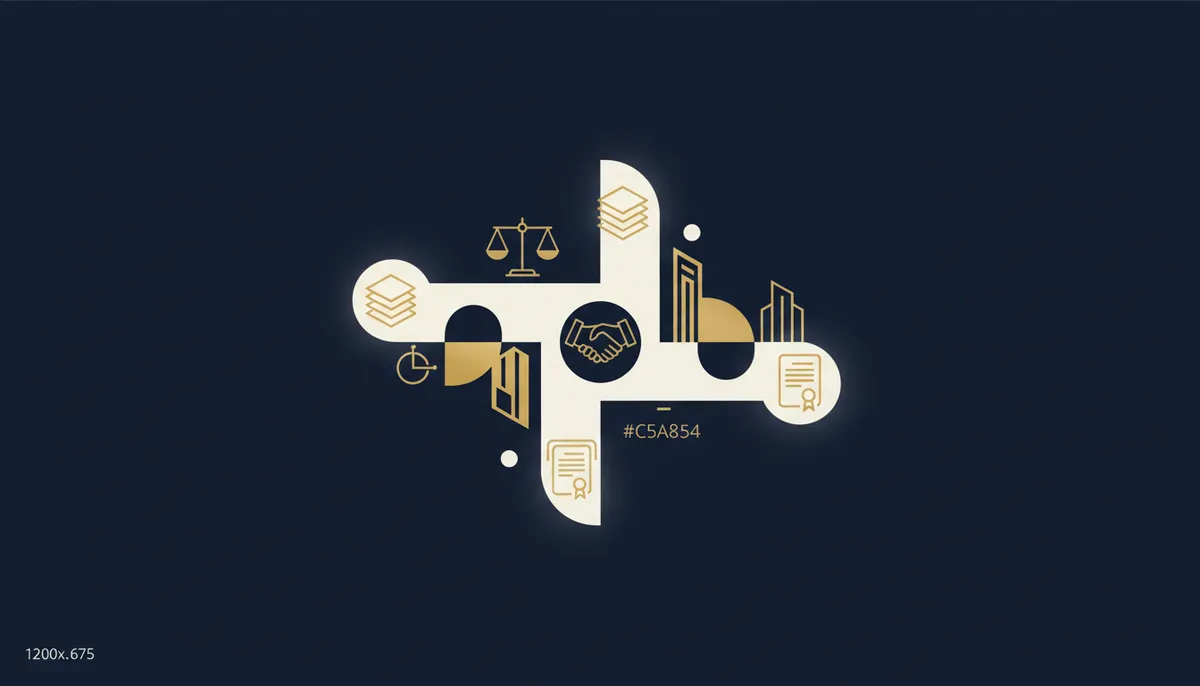 Deux associés signant les statuts d'une SCI pour acheter un bien immobilier