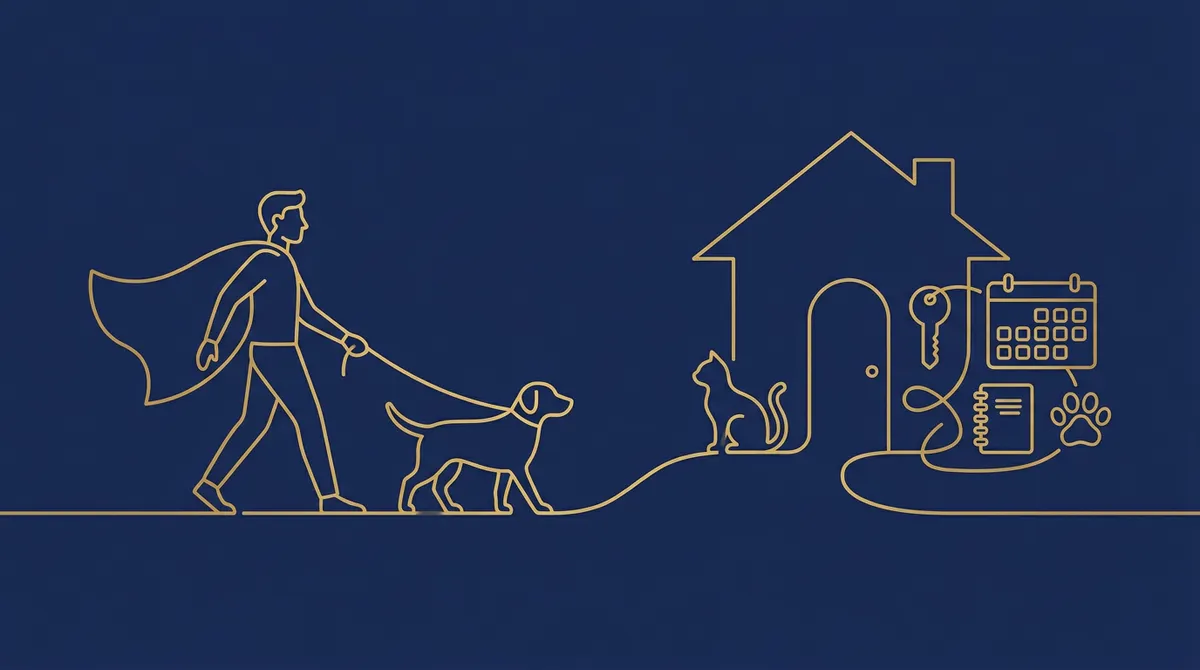 devenir pet sitter auto entrepreneur