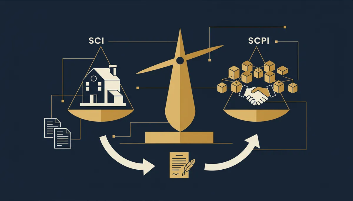 SCI ou SCPI : guide comparatif pour choisir la meilleure structure immobilière
