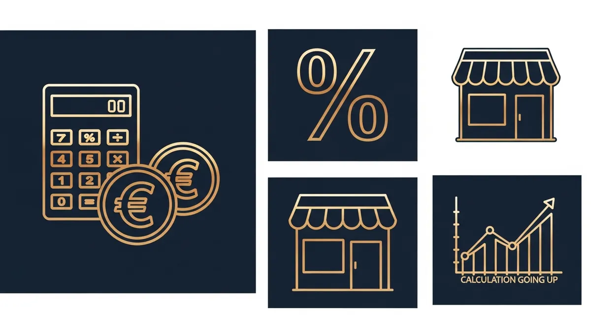 Calcul des coûts d'une cession de fonds de commerce