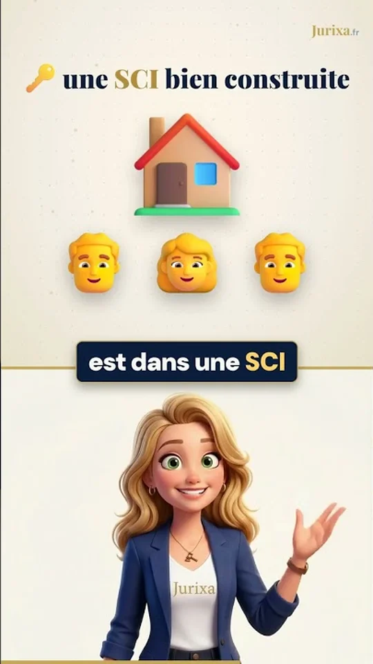 Short Jurixa : SCI familiale : la maison de famille bloquée par un seul héritier